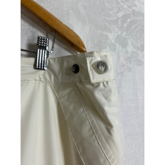 Sunice Typhoon Pants Large Off White Zip Ankles Lined Golf Waterproof Ski Snow - Picture 5 of 16